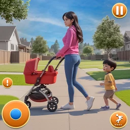 Ícone de Mother Simulator Family Game